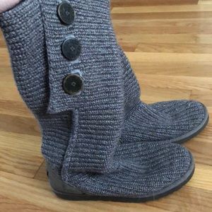 Gray ugg boots